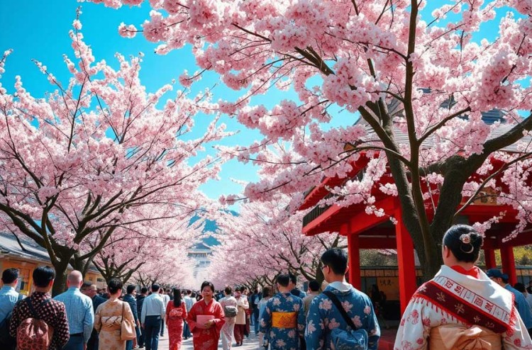 Sakura Matsuri Festival in Washington DC, US